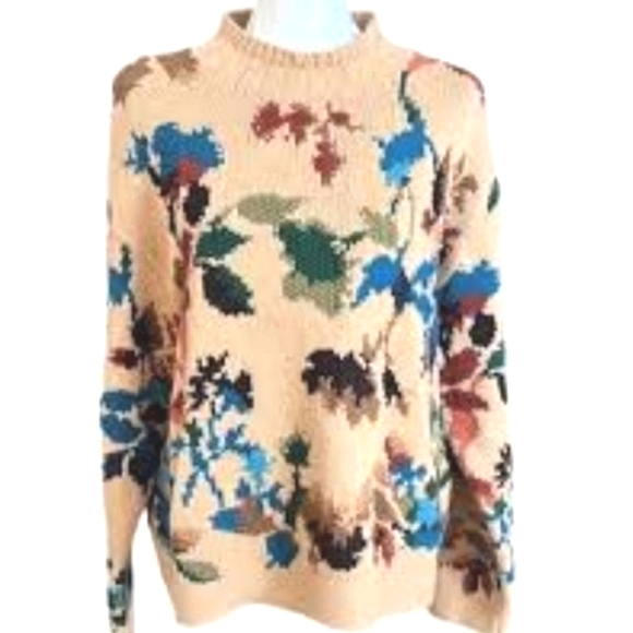 Liz Claiborne Sweaters - Liz Claiborne Vibrant Colored Sweater Size Large Petite Vintage 1980s